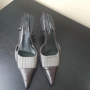 Donald J Pliner sling back shoes